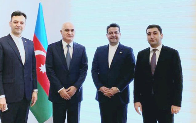 Şahin Mustafayev İran səfiri ilə görüşdü