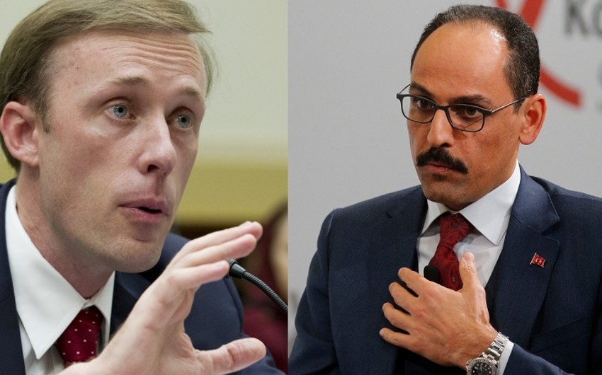 İbrahim Kalın Sallivanla Qarabağdan DANIŞDI