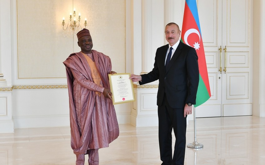 Dövlət başçısı nigeriyalı səfiri qəbul etdi - YENİLƏNİB