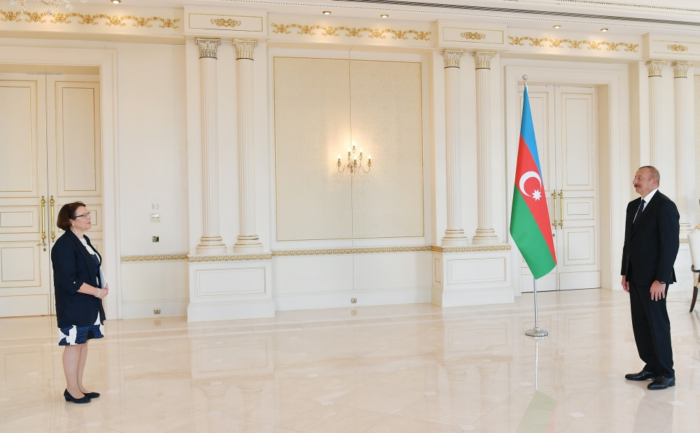 İlham Əliyev finlandiyalı səfiri qəbul etdi - FOTO