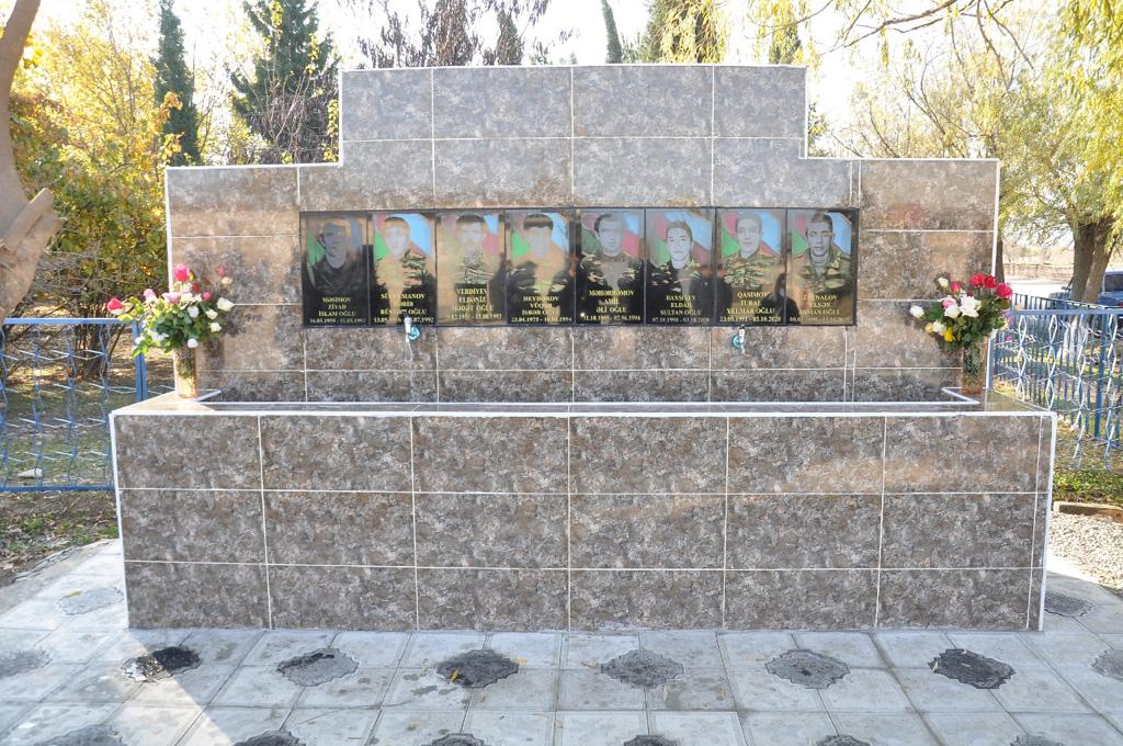 Goranboyda şəhid bulağı istifadəyə verildi