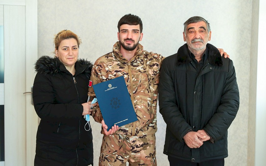 Şəhid ailələri və qazilərə daha 50 mənzil verildi