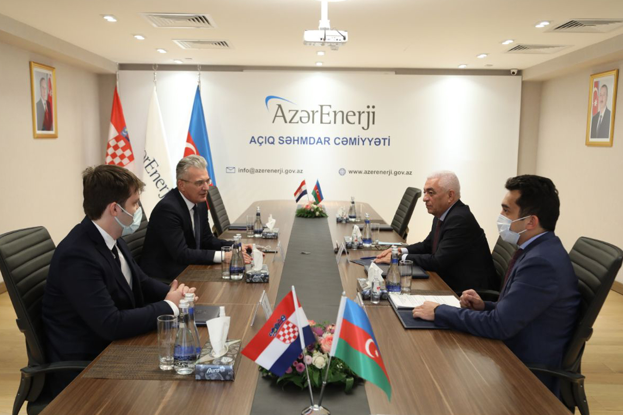 Baba Rzayev Xorvatiya səfiri ilə görüşüb