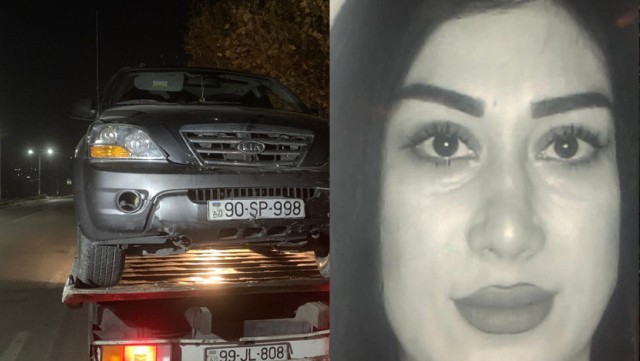 Sərxoş bloqer qadın qəza törətdi