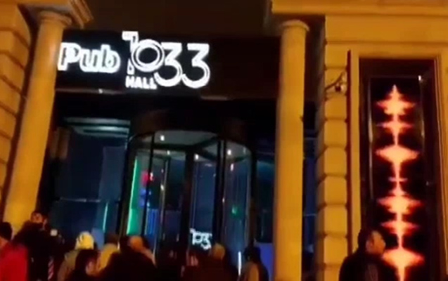 Bakının məhşur gecə kulubunda əməliyyat - Saxlanılanlar var