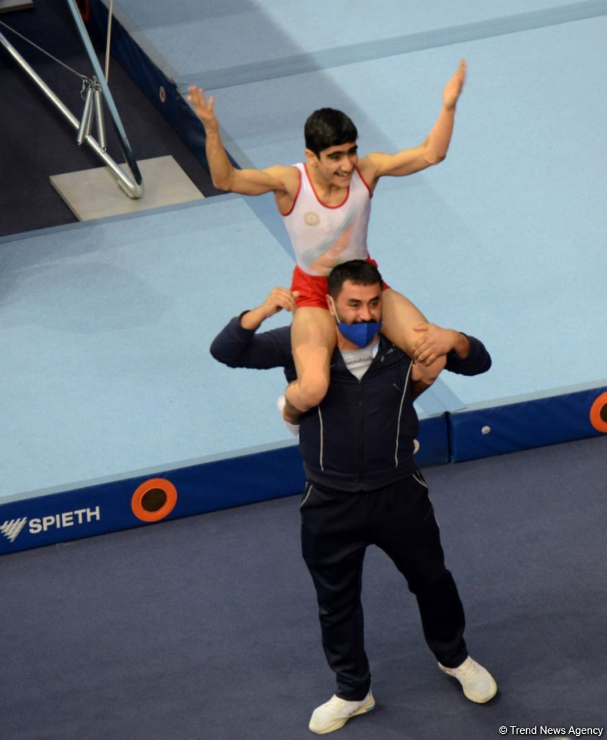 Gimnastımız qızıl medal qazandı