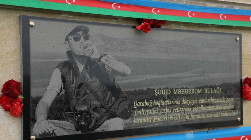 Şəhid jurnalistin xatirə bulağının AÇILIŞI