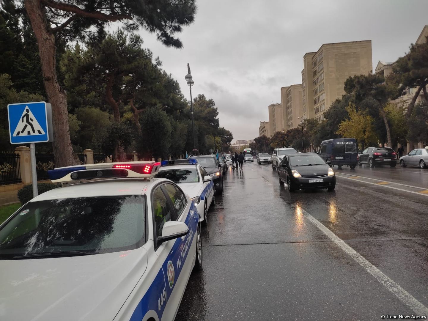 Bakıda Vətən müharibəsi qazilərinin avtoyürüşü keçirilib - FOTOLAR