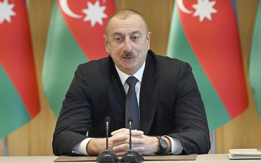 Prezident erməni təcavüzündən danışdı