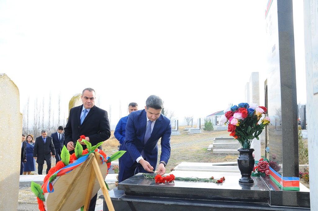Şəhidimizin əziz xatirəsi ehtiramla yad olunub
