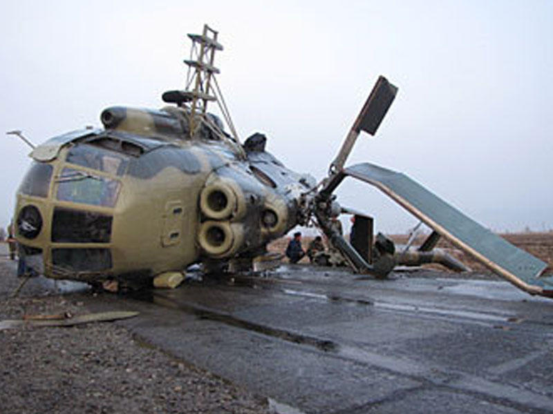 Pakistanda helikopter qəzası - İki zabit öldü