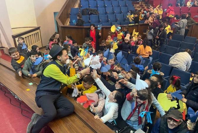Ermənistanın Kukla Teatrı Qarabağa gəldi