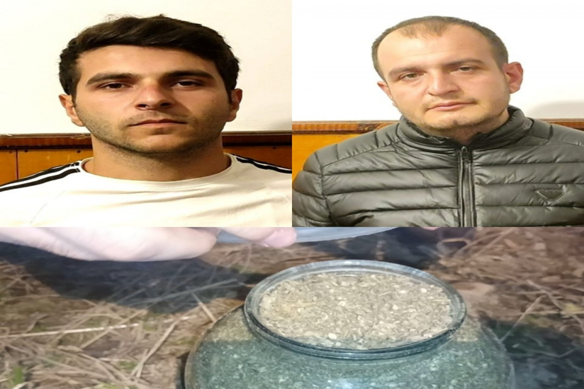 Astarada torpağa basdırılmış narkotik aşkarlandı