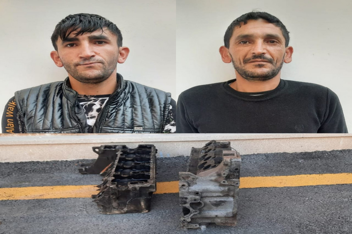 Avtobusun mühərrikini oğurlayan qardaşlar tutuldu