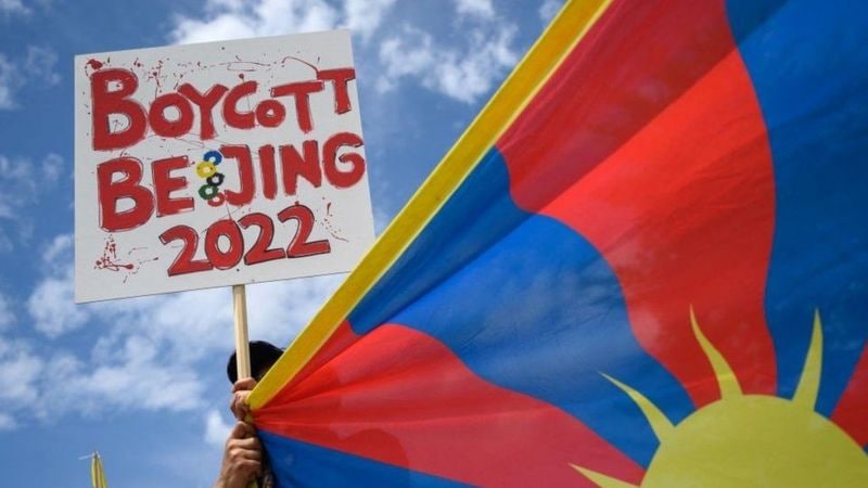 Çin - Olimpiadanı boykot edənlərə qarşı tədiblər görüləcək