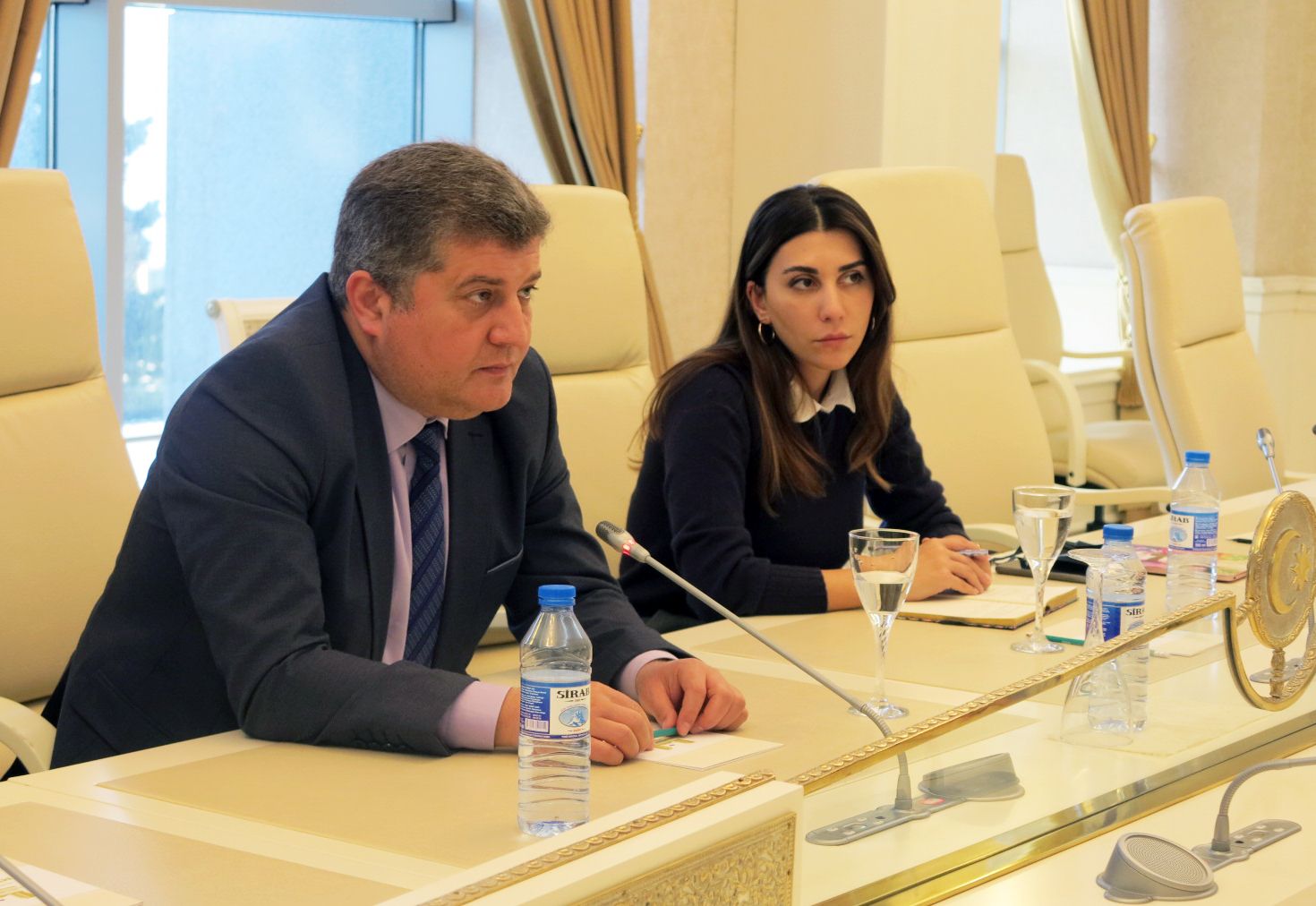 Deputatlar britaniyalı təhlilçilərlə görüşdü