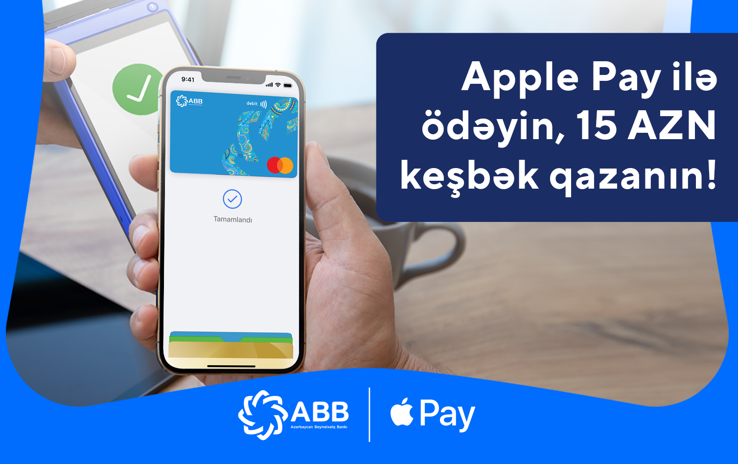 Apple Pay ilə keşbək qazanın!