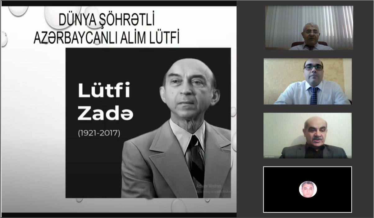 BMU-da Lütfi Zadənin yubileyi keçirilib