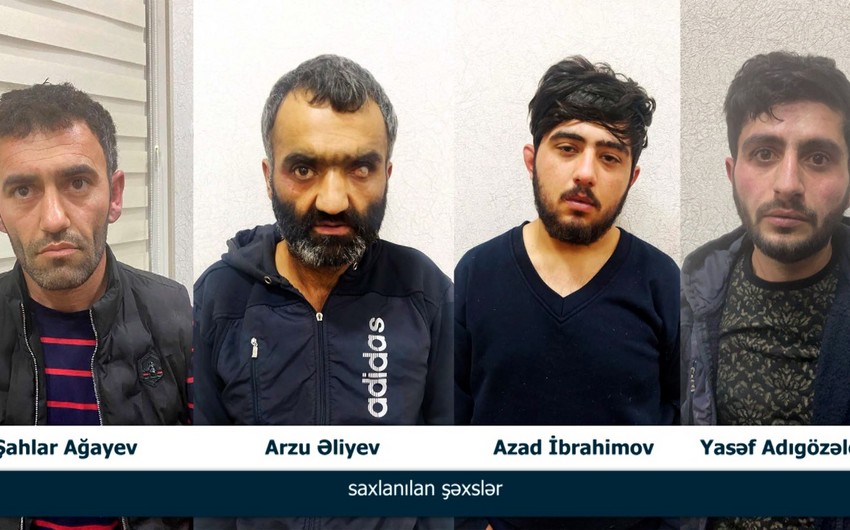 Akkumlyator oğruları saxlanıldı