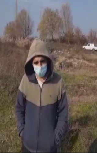 Evini tərk edən koronavirus xəstələri saxlanıldı - FOTOLAR