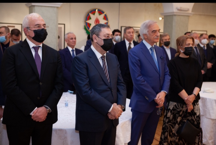 Rusiyadakı səfirlikdə Heydər Əliyev anıldı - FOTOLAR