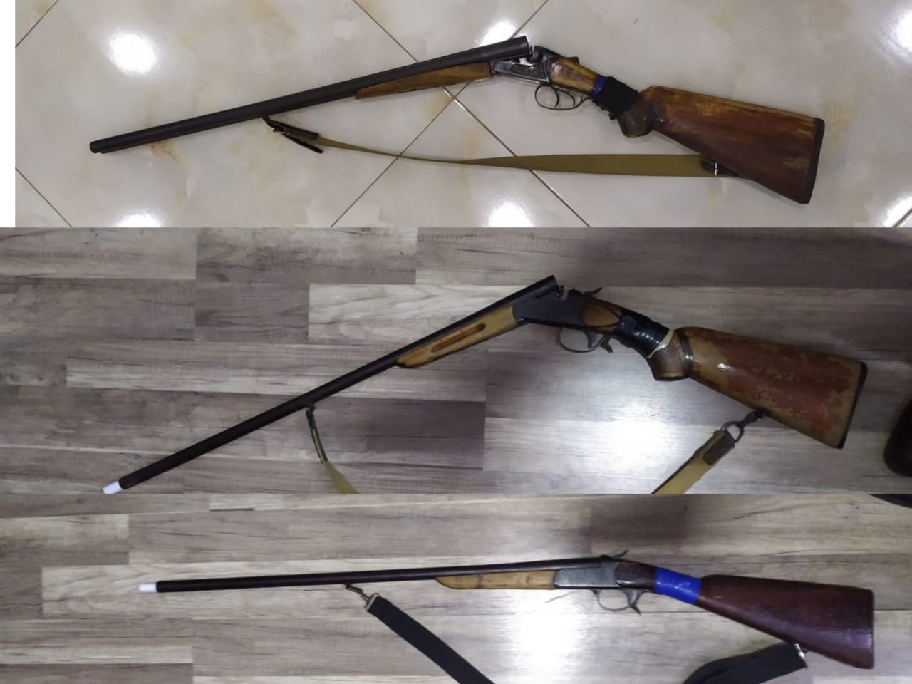 Polis qanunsuz silahlar aşkarladı