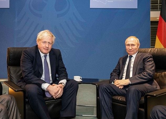 Conson və Putin Ukraynanı müzakirə etdi