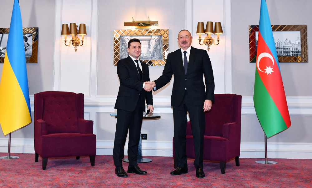 Zelenski İlham Əliyevi Ukraynaya dəvət etdi