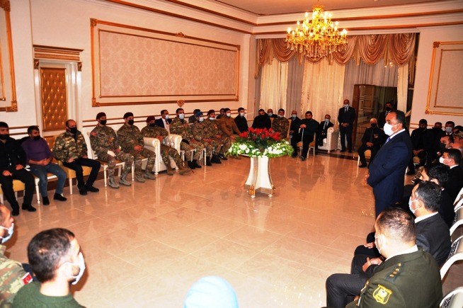 Goranboyda qazilərlə görüş