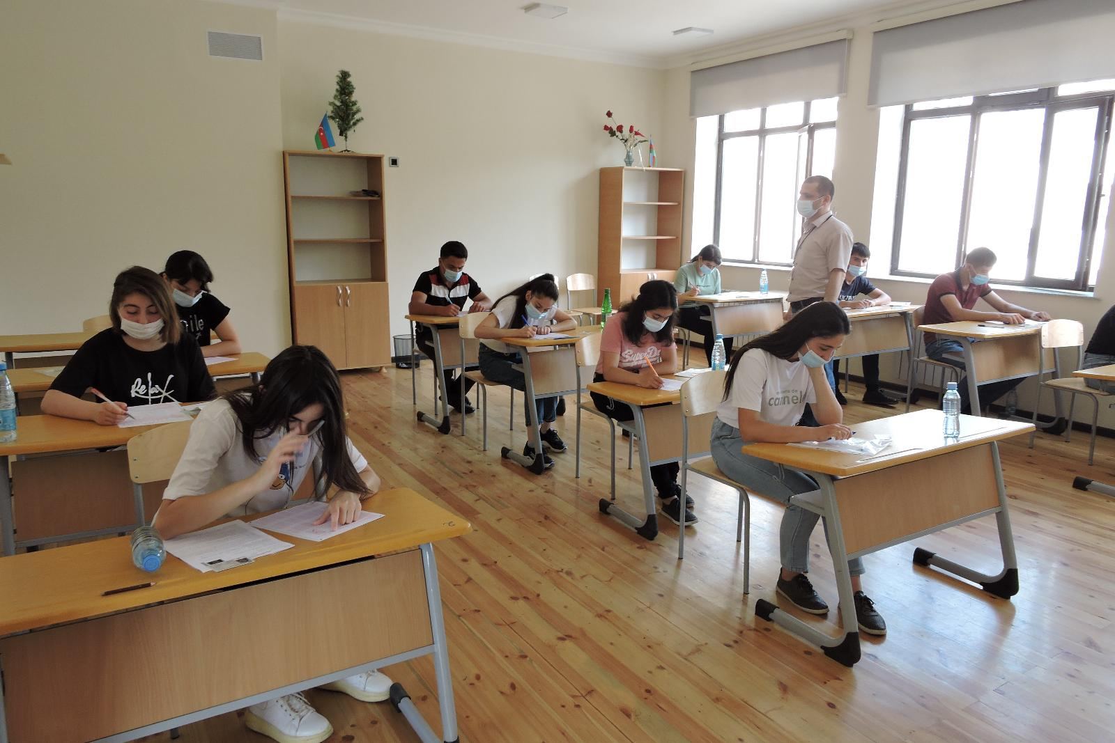 Bazar günü  3780 abituriyent sınaq imtahanı verəcək