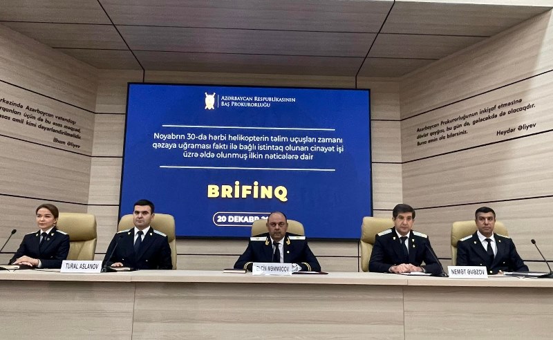 Xızıda qəzaya uğramış helikopterin “qara qutu”su AÇILDI
