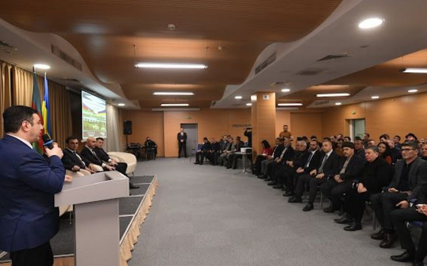 Kiyevdə Ukrayna azərbaycanlıları ilə görüş