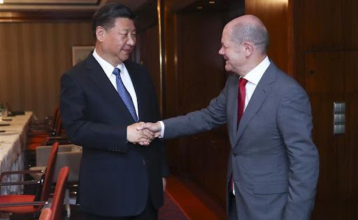 Almaniya kansleri Çin lideri ilə danışdı
