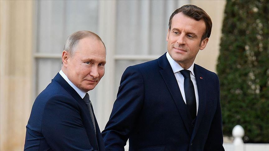 Makron və Putin Qarabağdan DANIŞDI
