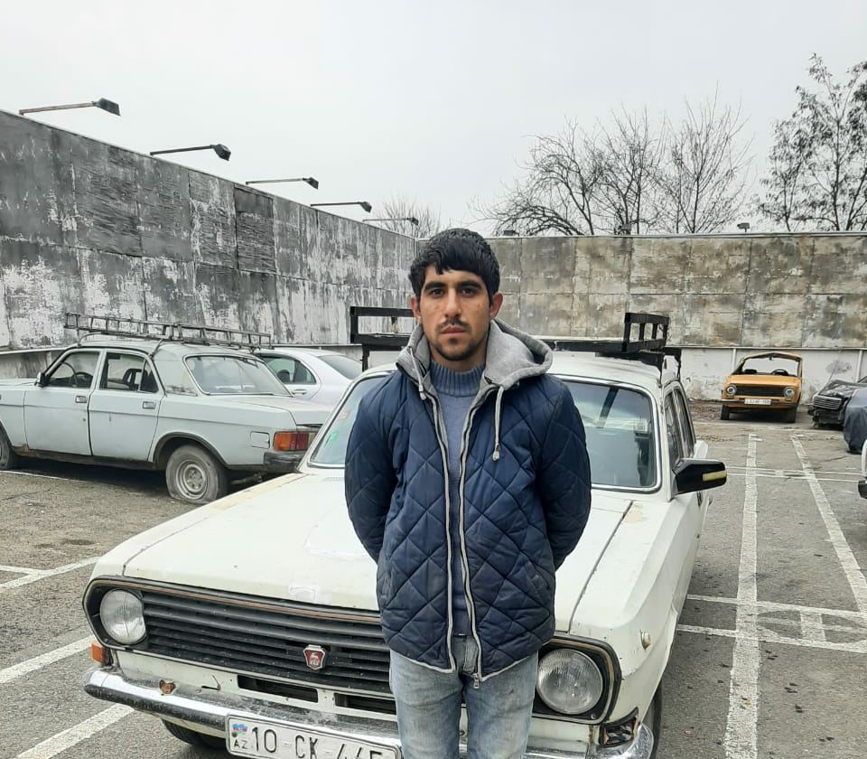 “Patı” çəkib avtomobil idarə edən şəxs həbs olundu