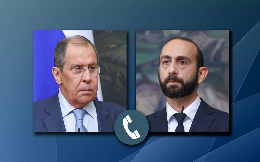 Lavrov və Mirzoyan sərhəd məsələlərini MÜZAKİRƏ ETDİ