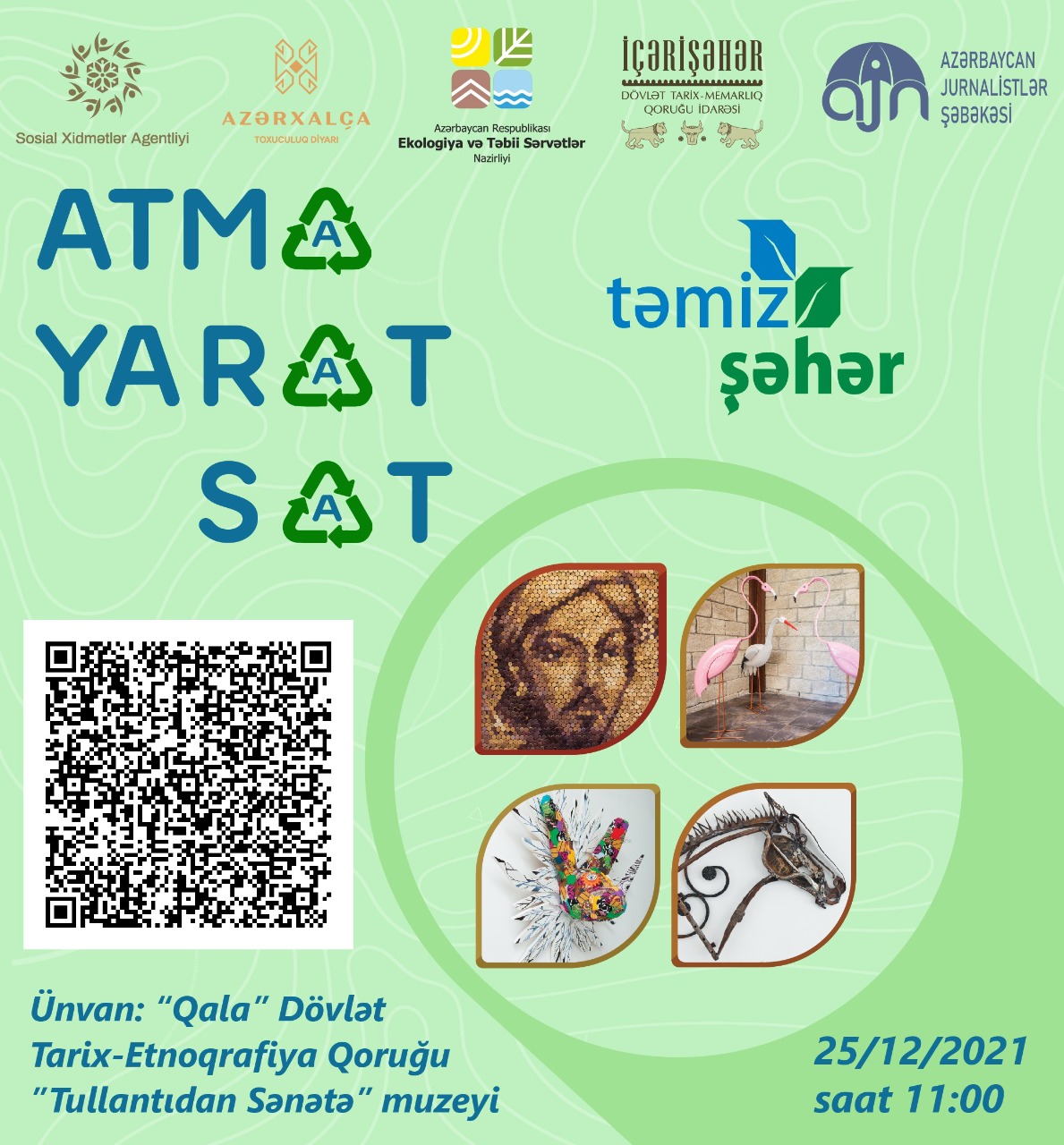 ATMA-YARAT-SAT adlı sosial layihə keçiriləcək