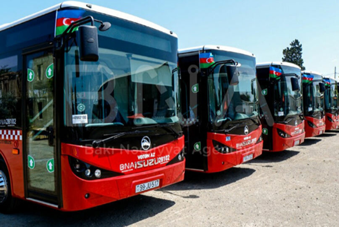 Bakıya 170 yeni avtobus GƏTİRİLİR