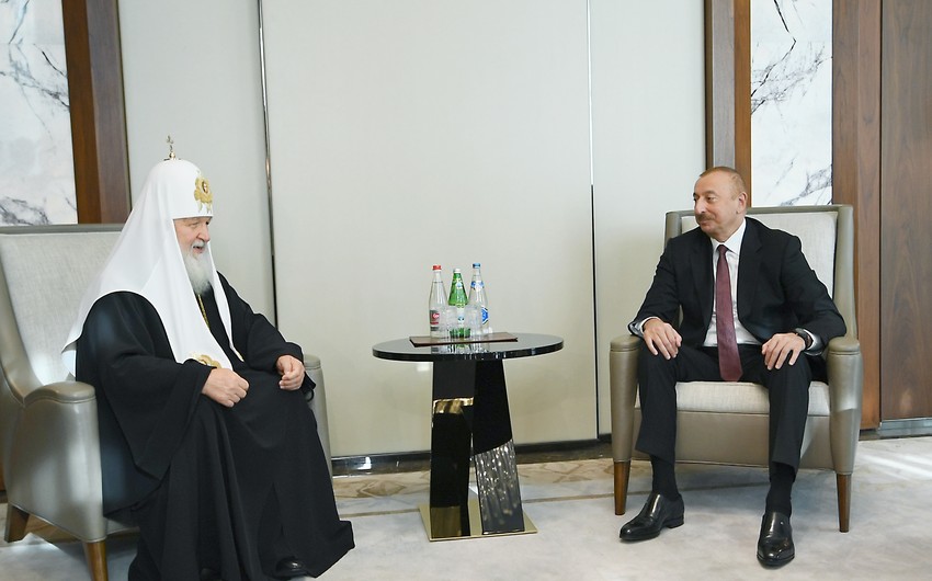 Kirill İlham Əliyevə məktub GÖNDƏRDİ