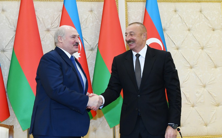 Lukaşenko Azərbaycan Prezidentinə məktub göndərib