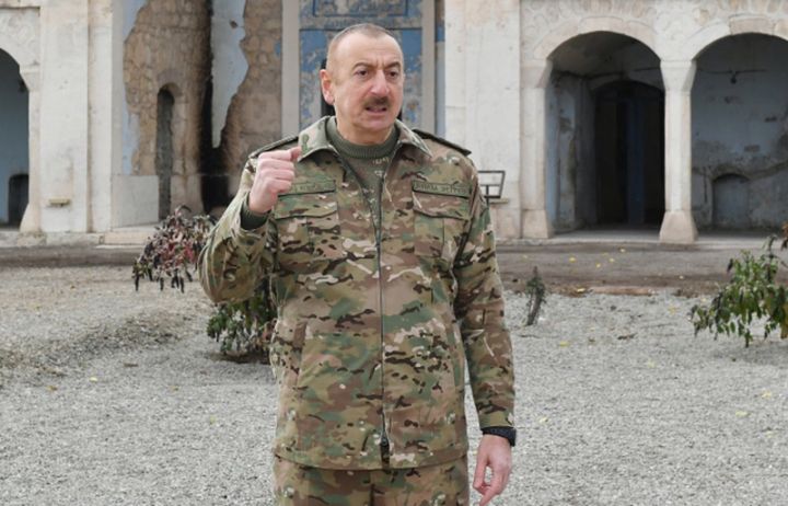 Prezident Hadrutdakı Komando briqadasından DANIŞDI