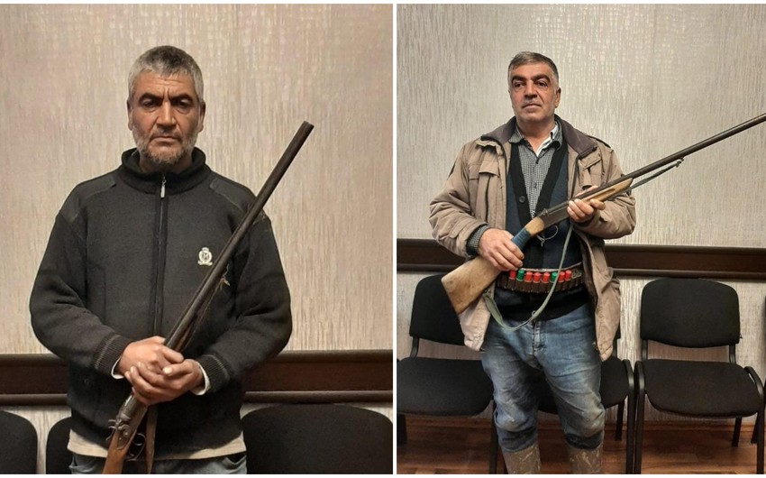 Sənədsiz tüfənglərlə ov edənlər SAXLANILDI