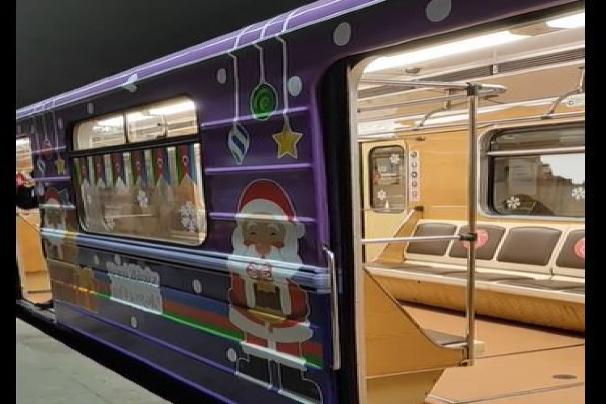 Bakı metrosunda yeni il qatarı