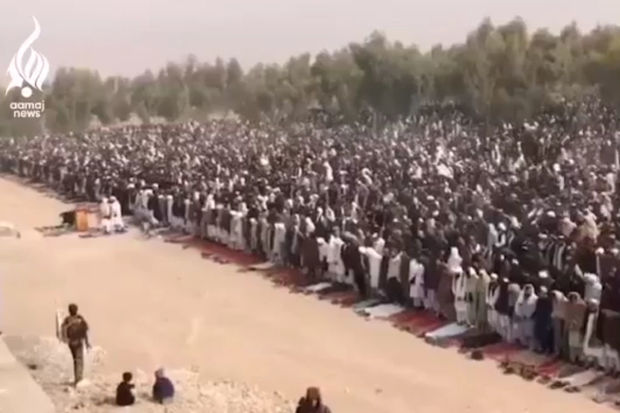 Əfqanıstanda kütləvi yağış duası - Video