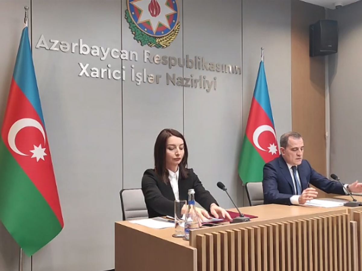 Ceyhun Bayramov hesabat verir - VİDEO