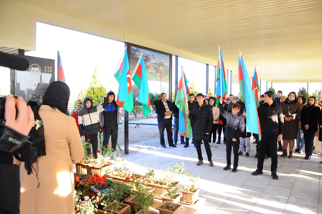 Naftalanda Şəhid Bəxtiyar Aslanovun xatirəsi anılıb