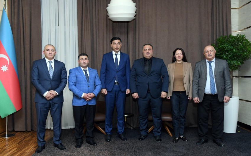 Fərid Qayıbov federasiya prezidentini qəbul etdi