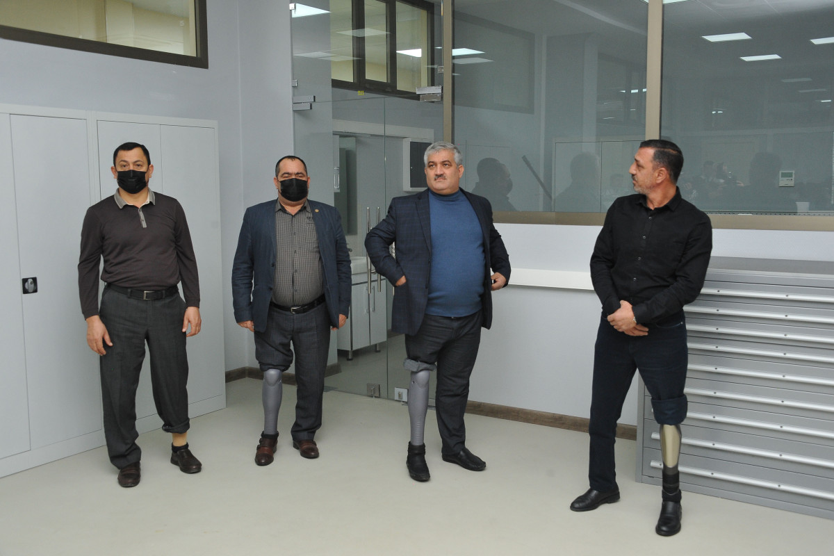Daha 62 qazi protezlə təmin olundu