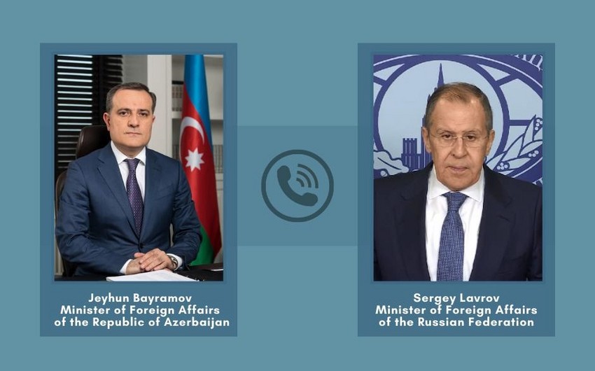Ceyhun Bayramov və Lavrov arasında telefon DANIŞIĞI