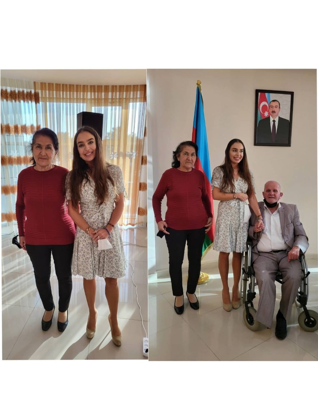 Leyla Əliyeva Qocalar evini ziyarət etdi - FOTOLAR